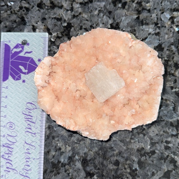 Apophyite & Heulandite Cluster from India - Picture 7 of 7